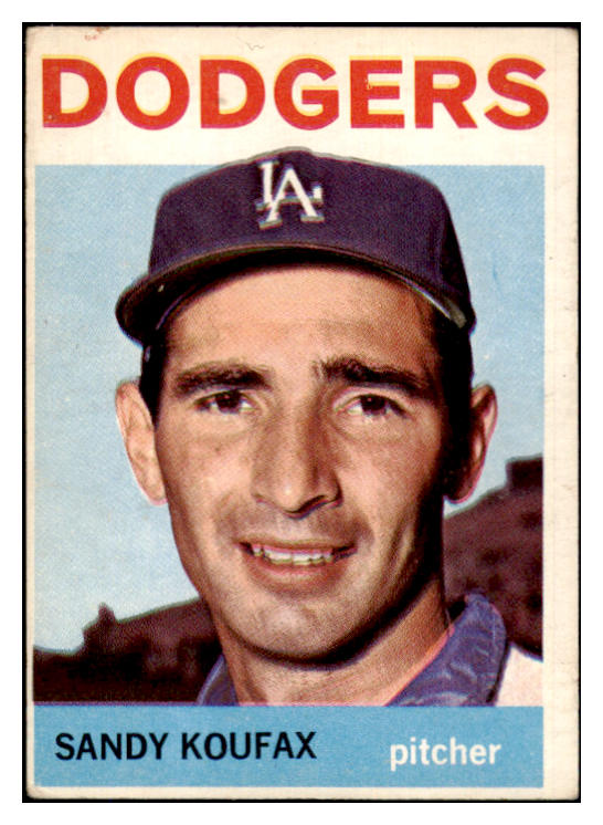 1964 Topps Baseball #200 Sandy Koufax Dodgers VG/VG-EX 445035 Kit Young Cards