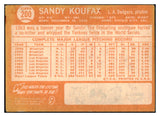 1964 Topps Baseball #200 Sandy Koufax Dodgers VG/VG-EX 445035 Kit Young Cards