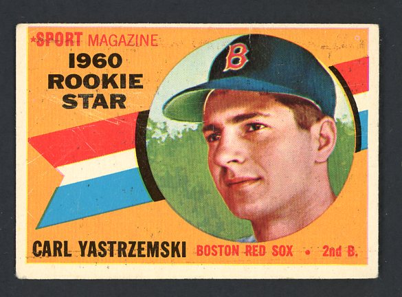 1960 Topps Baseball #148 Carl Yastrzemski Red Sox VG/VG-EX 445151 Kit Young Cards