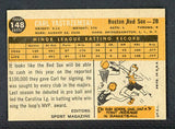 1960 Topps Baseball #148 Carl Yastrzemski Red Sox EX-MT 445152 Kit Young Cards