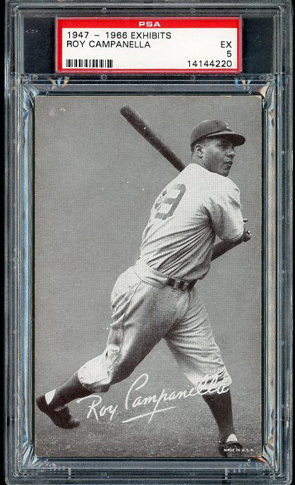 1947-66 Baseball Exhibits Roy Campanella Dodgers PSA 5 EX 445177