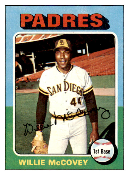 1975 Topps Baseball #450 Willie McCovey Padres NR-MT 445209