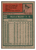 1975 Topps Baseball #450 Willie McCovey Padres NR-MT 445209