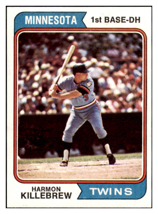 1974 Topps Baseball #400 Harmon Killebrew Twins NR-MT 445221