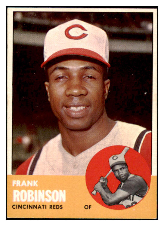 1963 Topps Baseball #400 Frank Robinson Reds NR-MT 445233