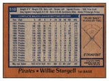 1978 Topps Baseball #510 Willie Stargell Pirates NM/MT 445241