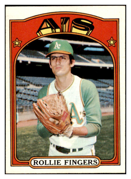 1972 Topps Baseball #241 Rollie Fingers A's NM/MT 445249