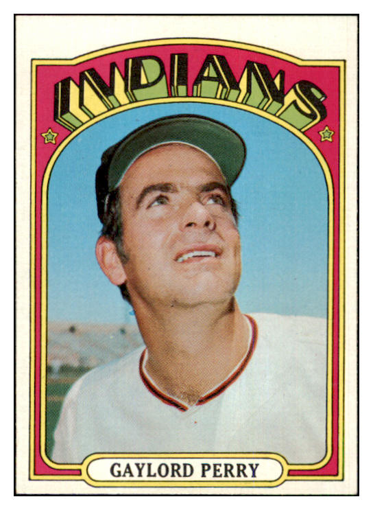 1972 Topps Baseball #285 Gaylord Perry Indians NM/MT 445250