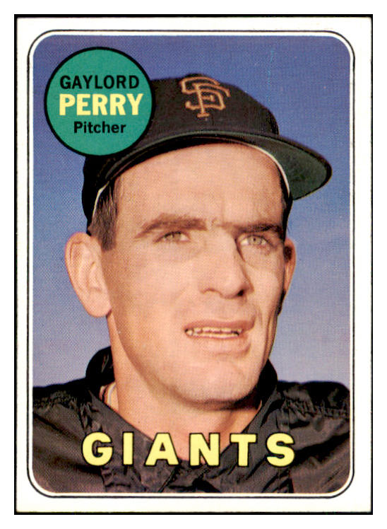 1969 Topps Baseball #485 Gaylord Perry Giants NM/MT 445254