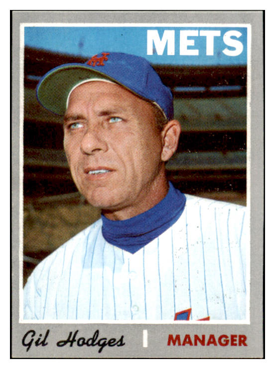 1970 Topps Baseball #394 Gil Hodges Mets NM/MT 445256
