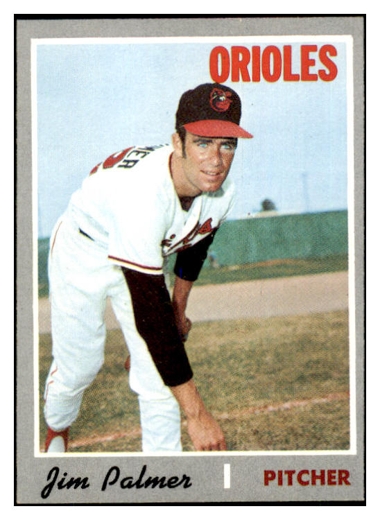 1970 Topps Baseball #449 Jim Palmer Orioles NM/MT 445257
