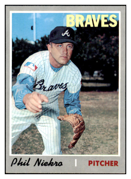 1970 Topps Baseball #160 Phil Niekro Braves NM/MT 445258