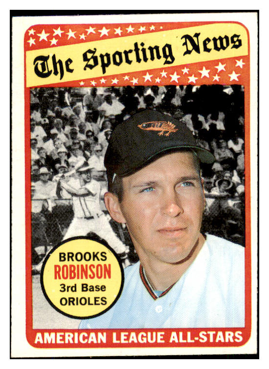 1969 Topps Baseball #421 Brooks Robinson A.S. Orioles NM/MT 445264