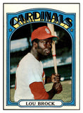 1972 Topps Baseball #200 Lou Brock Cardinals NM/MT 445270