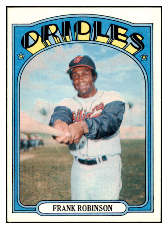 1972 Topps Baseball #100 Frank Robinson Orioles NM/MT 445272