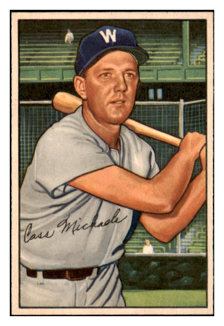 1952 Bowman Baseball #036 Cass Michaels Senators NR-MT 445279