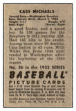 1952 Bowman Baseball #036 Cass Michaels Senators NR-MT 445279