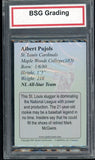 2001 Sports Card Investor Albert Pujols Cardinals BSG 10 Platinum 445420