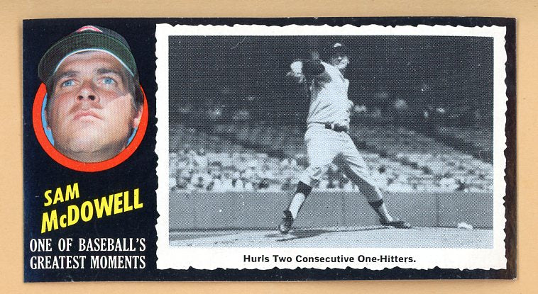 1971 Topps Baseball Greatest Moments #050 Sam McDowell Indians NR-MT 445472