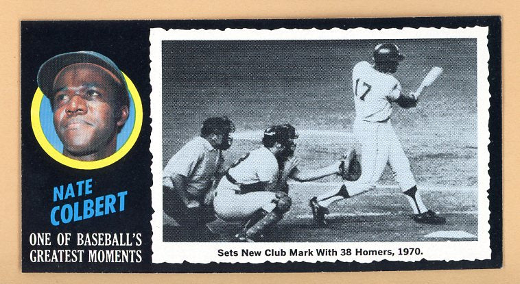 1971 Topps Baseball Greatest Moments #028 Nate Colbert Padres NR-MT 445474