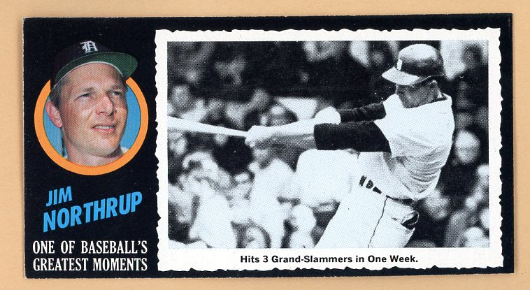 1971 Topps Baseball Greatest Moments #021 Jim Northrup Tigers EX-MT 445479