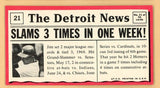 1971 Topps Baseball Greatest Moments #021 Jim Northrup Tigers EX-MT 445479
