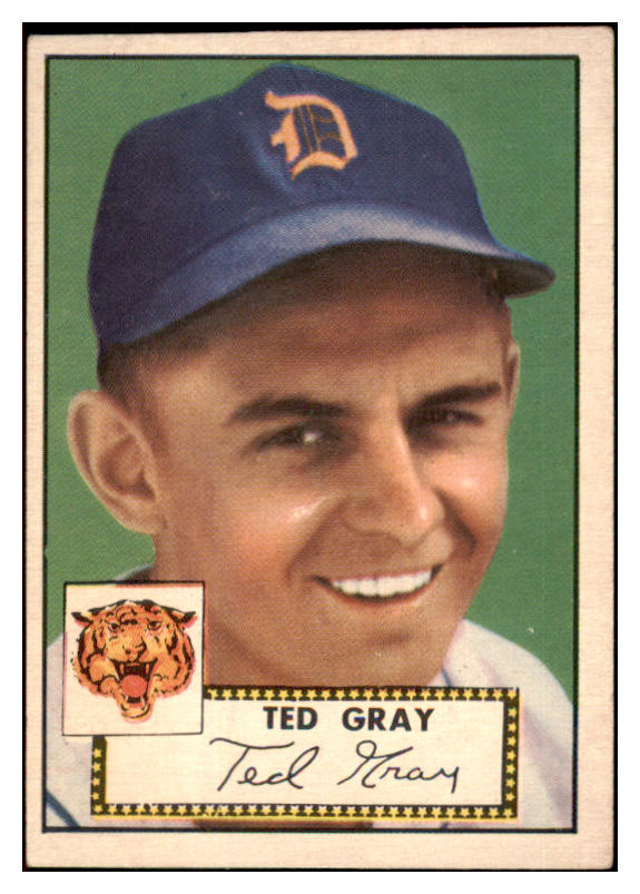 1952 Topps Baseball #086 Ted Gray Tigers EX-MT 445589