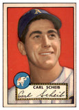 1952 Topps Baseball #116 Carl Scheib A's EX-MT 445593