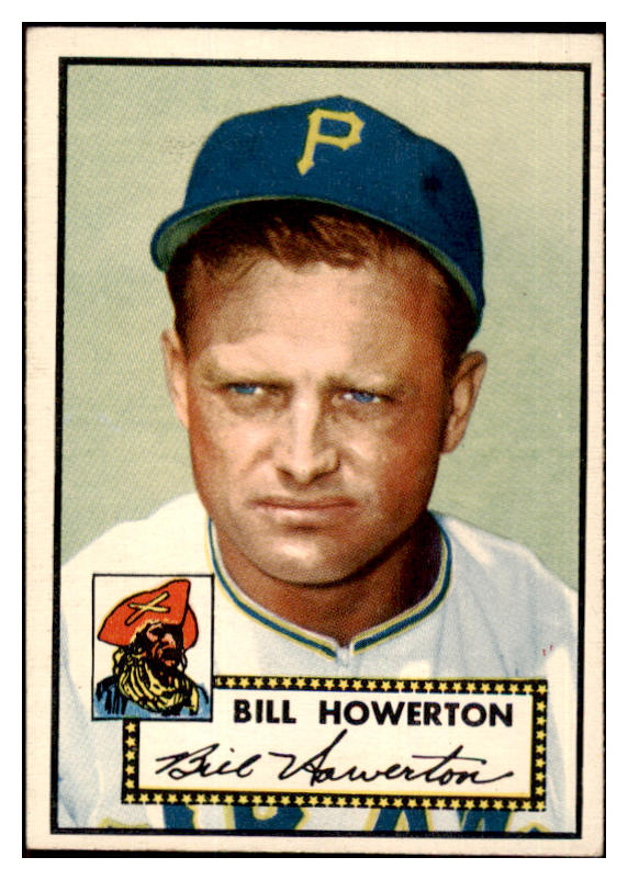 1952 Topps Baseball #167 Bill Howerton Pirates EX-MT 445602