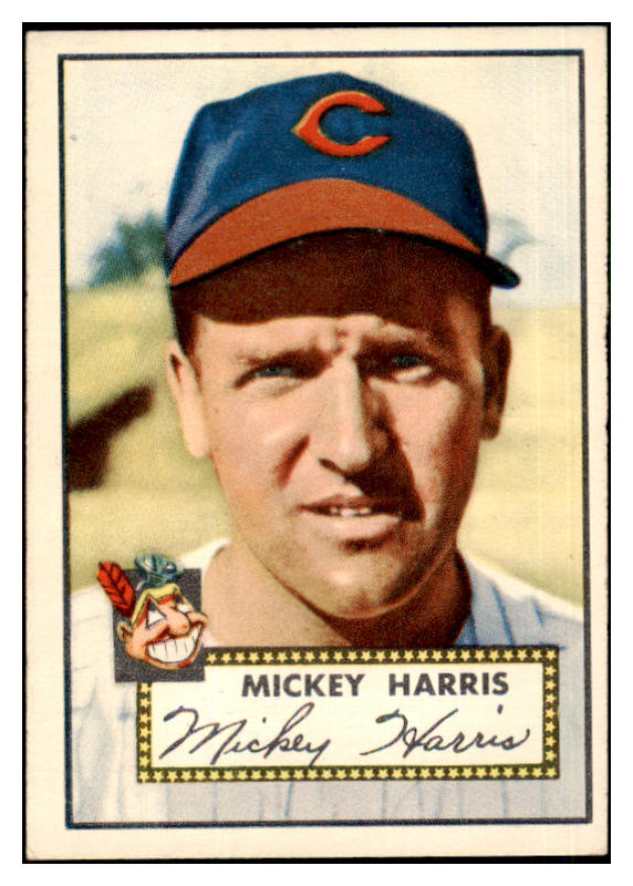 1952 Topps Baseball #207 Mickey Harris Indians EX-MT 445606