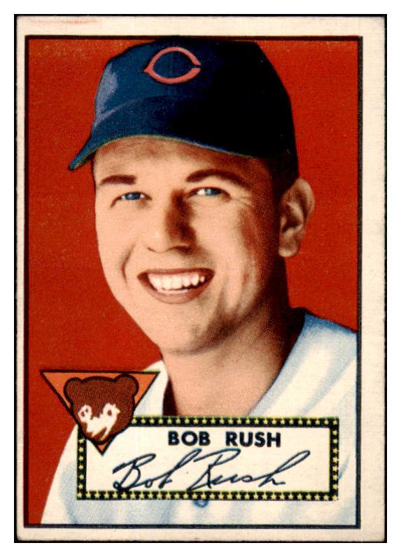 1952 Topps Baseball #153 Bob Rush Cubs EX+/EX-MT 445639