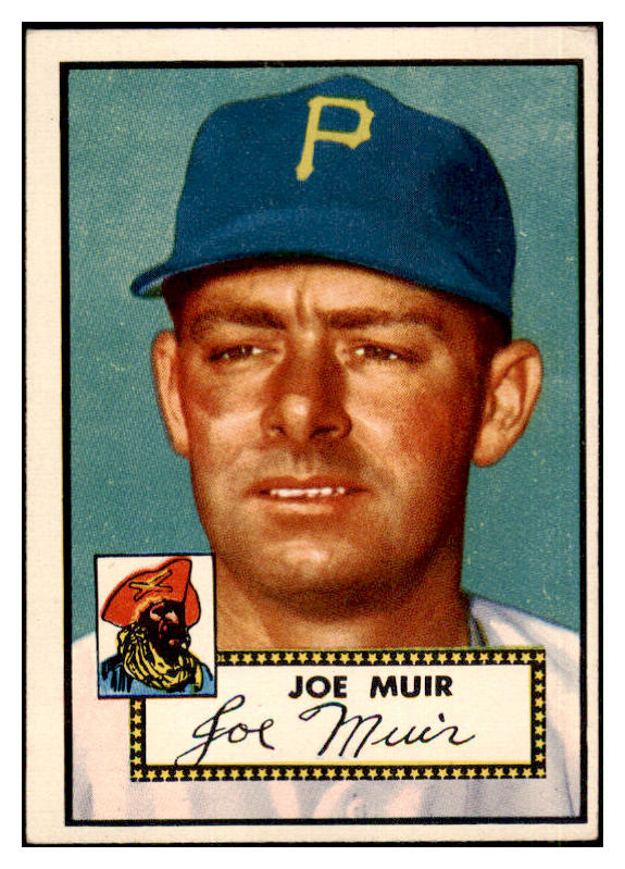 1952 Topps Baseball #154 Joe Muir Pirates EX+/EX-MT 445640