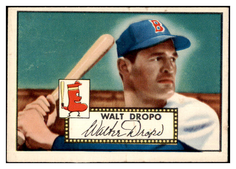 1952 Topps Baseball #235 Walt Dropo Red Sox EX+/EX-MT 445652