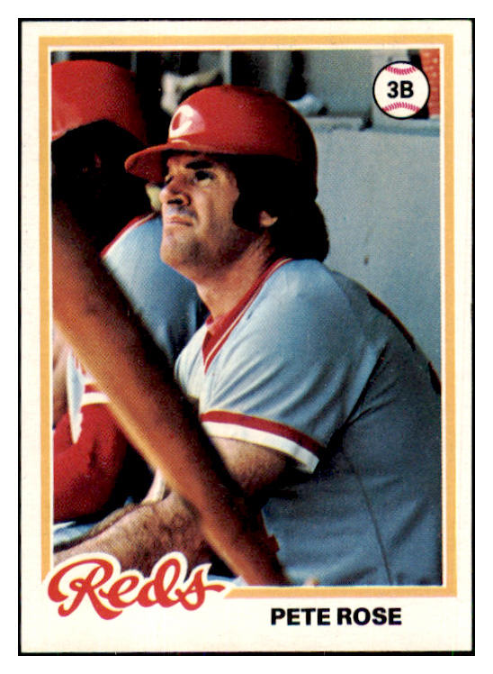 1978 Topps Baseball #020 Pete Rose Reds NR-MT 445721