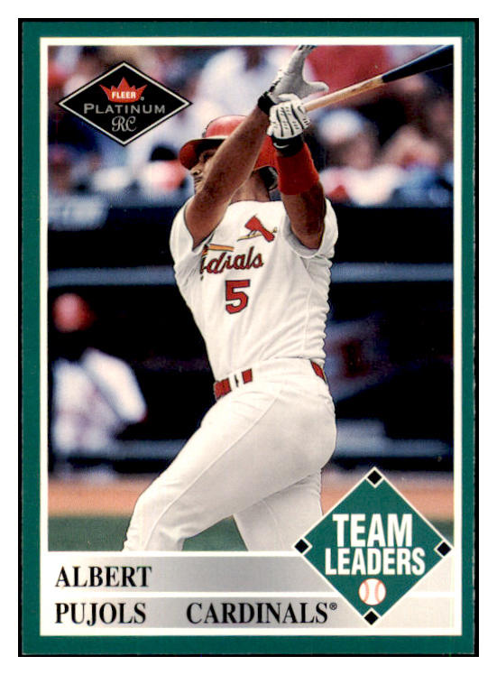 2001 Fleer Platinum #435 Albert Pujols Cardinals NR-MT 445722