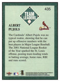 2001 Fleer Platinum #435 Albert Pujols Cardinals NR-MT 445722