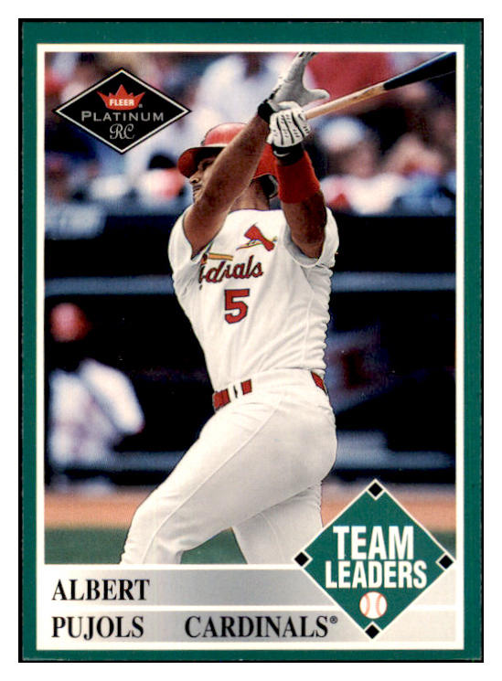 2001 Fleer Platinum #435 Albert Pujols Cardinals NR-MT 445723