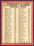 1969 Topps Baseball #012 N.L. Strike Out Leaders Bob Gibson VG-EX 445972