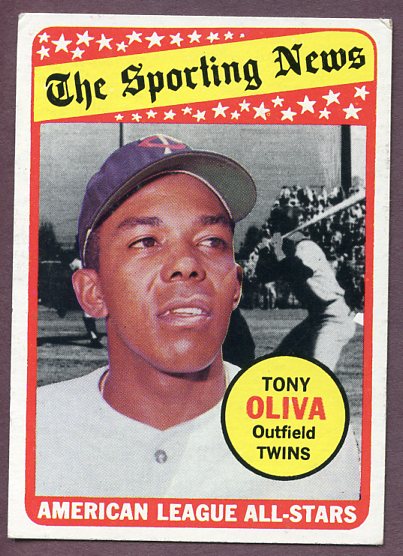 1969 Topps Baseball #427 Tony Oliva A.S. Twins VG-EX 445991