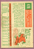 1959 Topps Baseball #478 Roberto Clemente Pirates VG-EX/EX 446153