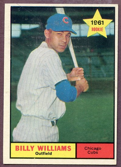 1961 Topps Baseball #141 Billy Williams Cubs EX+/EX-MT 446177