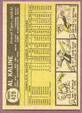 1961 Topps Baseball #429 Al Kaline Tigers EX 446307