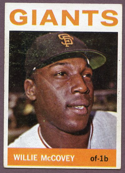 1964 Topps Baseball #350 Willie McCovey Giants VG-EX 446334