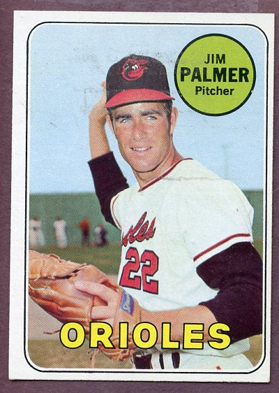 1969 Topps Baseball #573 Jim Palmer Orioles EX-MT 446370