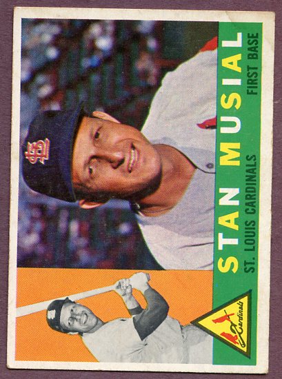 1960 Topps Baseball #250 Stan Musial Cardinals VG 446396