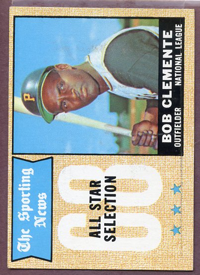 1968 Topps Baseball #374 Roberto Clemente A.S. Pirates EX-MT 446415