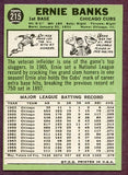 1967 Topps Baseball #215 Ernie Banks Cubs EX-MT 446420