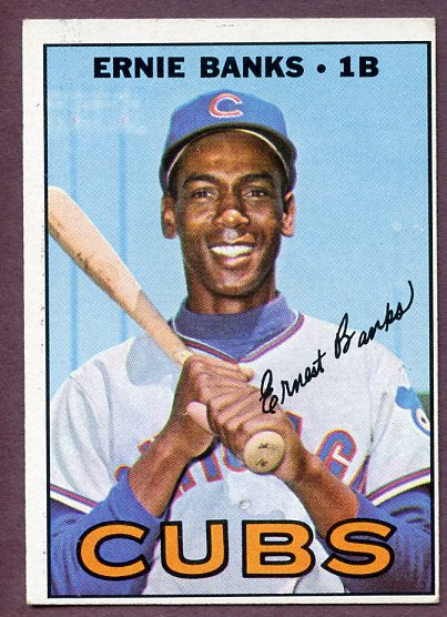 1967 Topps Baseball #215 Ernie Banks Cubs VG-EX/EX 446421