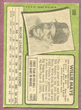 1971 Topps Baseball #600 Willie Mays Giants VG-EX 446445