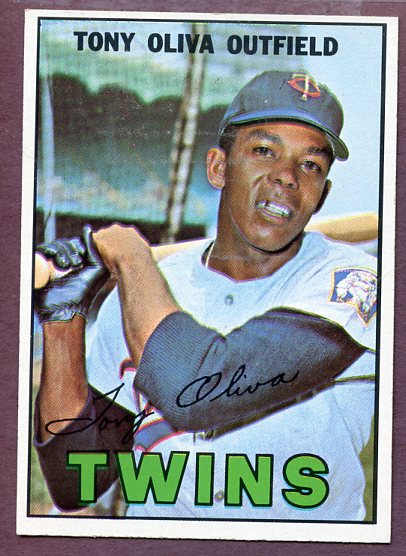 1967 Topps Baseball #050 Tony Oliva Twins EX-MT 446478